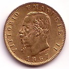 Talijanski zlatnik 20 lira Vittorio i Umberto Otkup zlatnika 20 lira Vittorio i Umberto, Italija