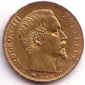 Francuski zlatnik Napoleon Otkup zlatnika Napoleon, Francuska