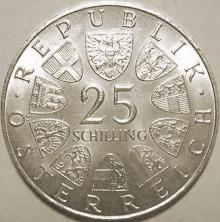 Srebrnjak 25 schillinga Austrija Srebrnjak 25 schillinga Austrija