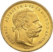 Ugarski zlatnik Ferencz Jozsef franak Otkup zlatnika Ferencz Jozsef franak, Ugarska