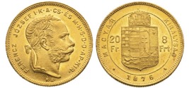 Ugarski zlatnik Ferencz Jozsef forint franak Ugarski zlatnik Ferencz Jozsef forint franak