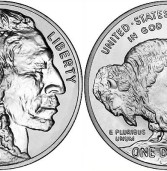 Sjevernoamerički srebrni bizon (American Silver Buffalo)