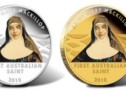 Pušteni u optjecaj zlatnik i srebrnjak s likom prve australske katoličke svetice Mary MacKillop