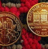 Prodaja austrijskih investicijskih zlatnika smanjena za 80 posto
